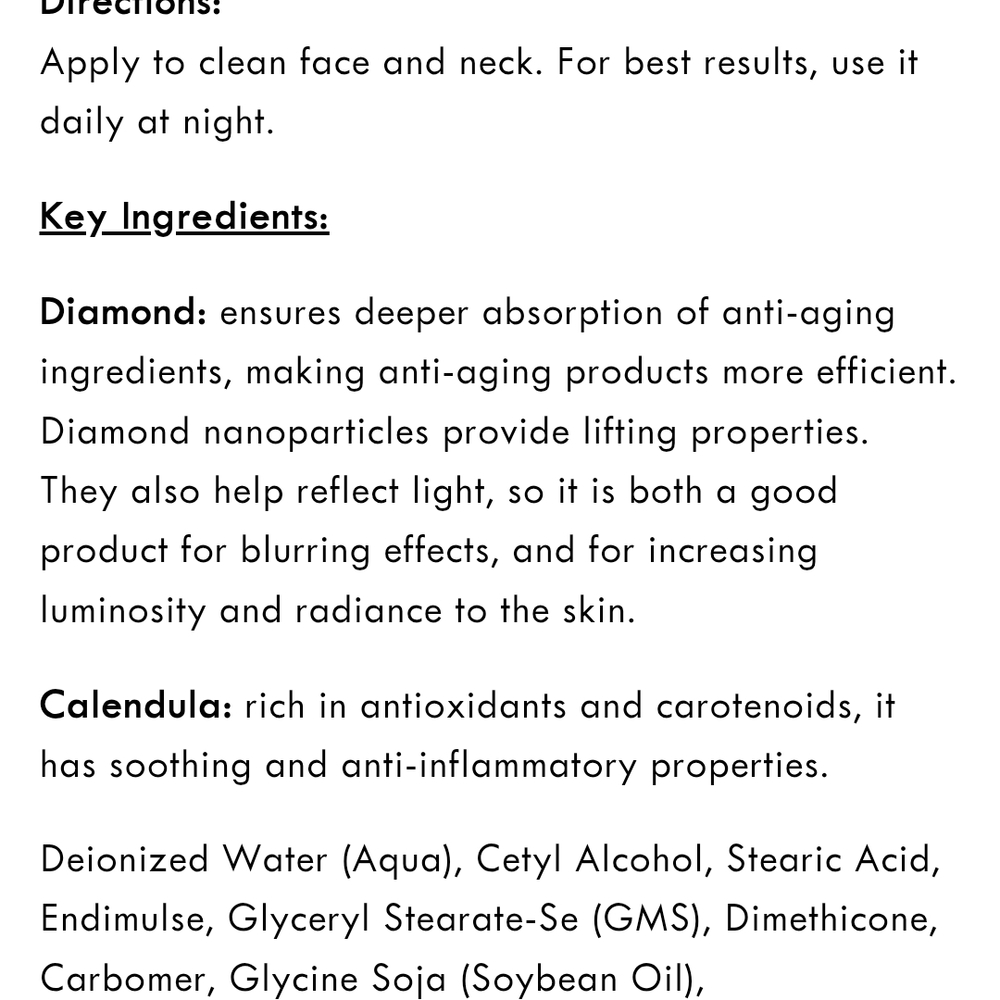 L'Core Paris Crystalline Express Lifting Diamond Cream - Silver - Picture 3 of 4